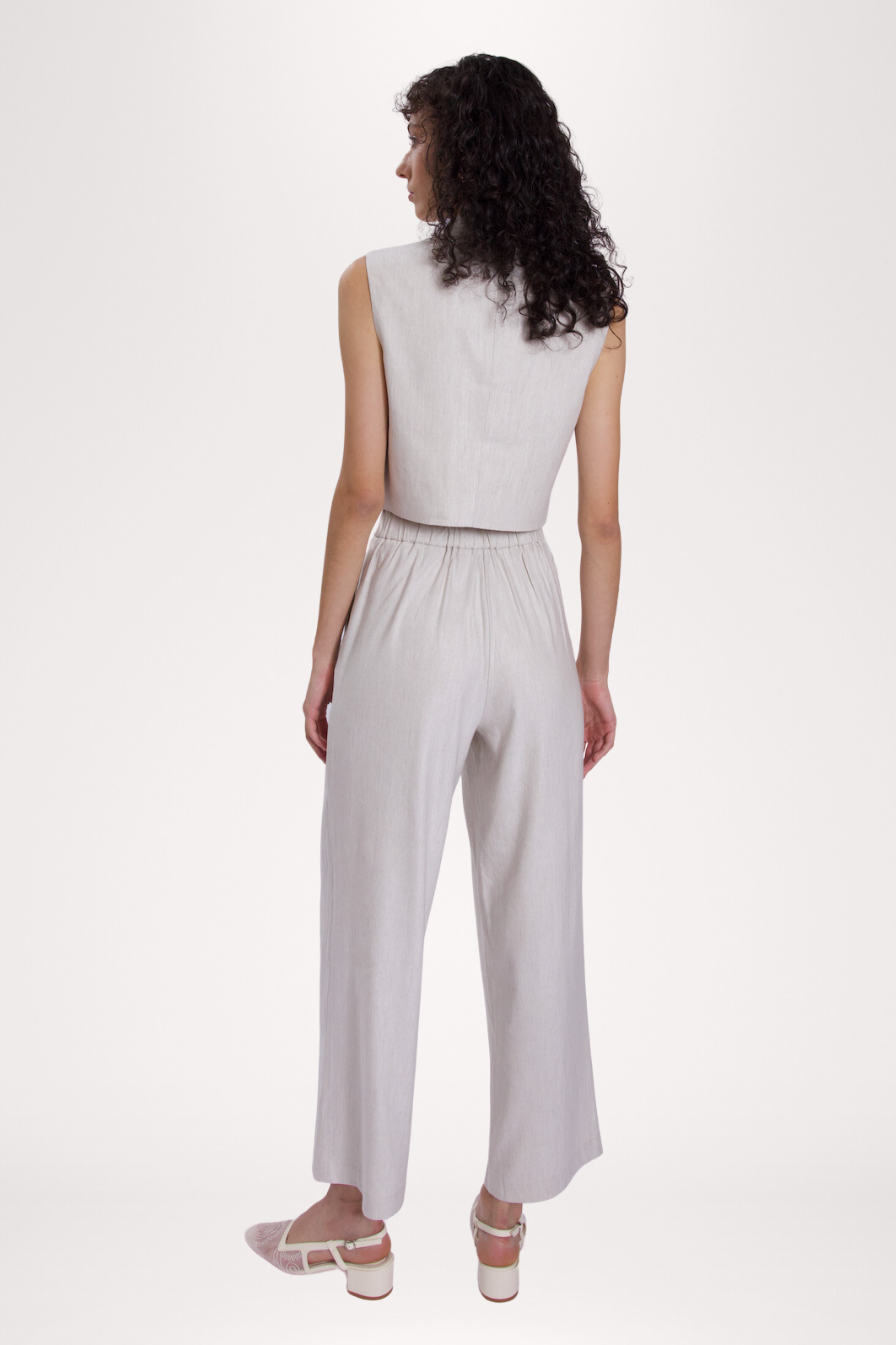 Athena Vest - Oat