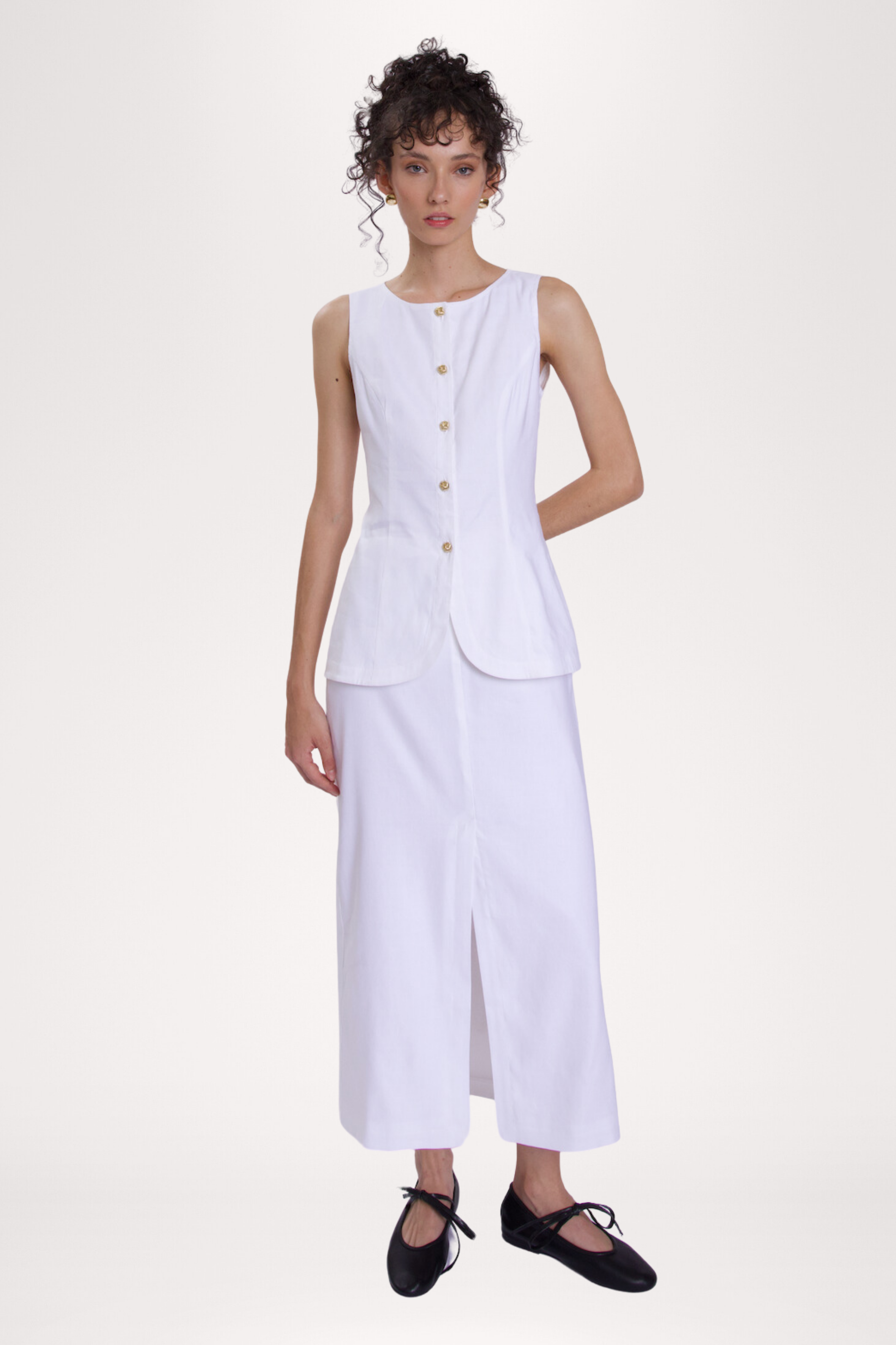 Aria Top - White