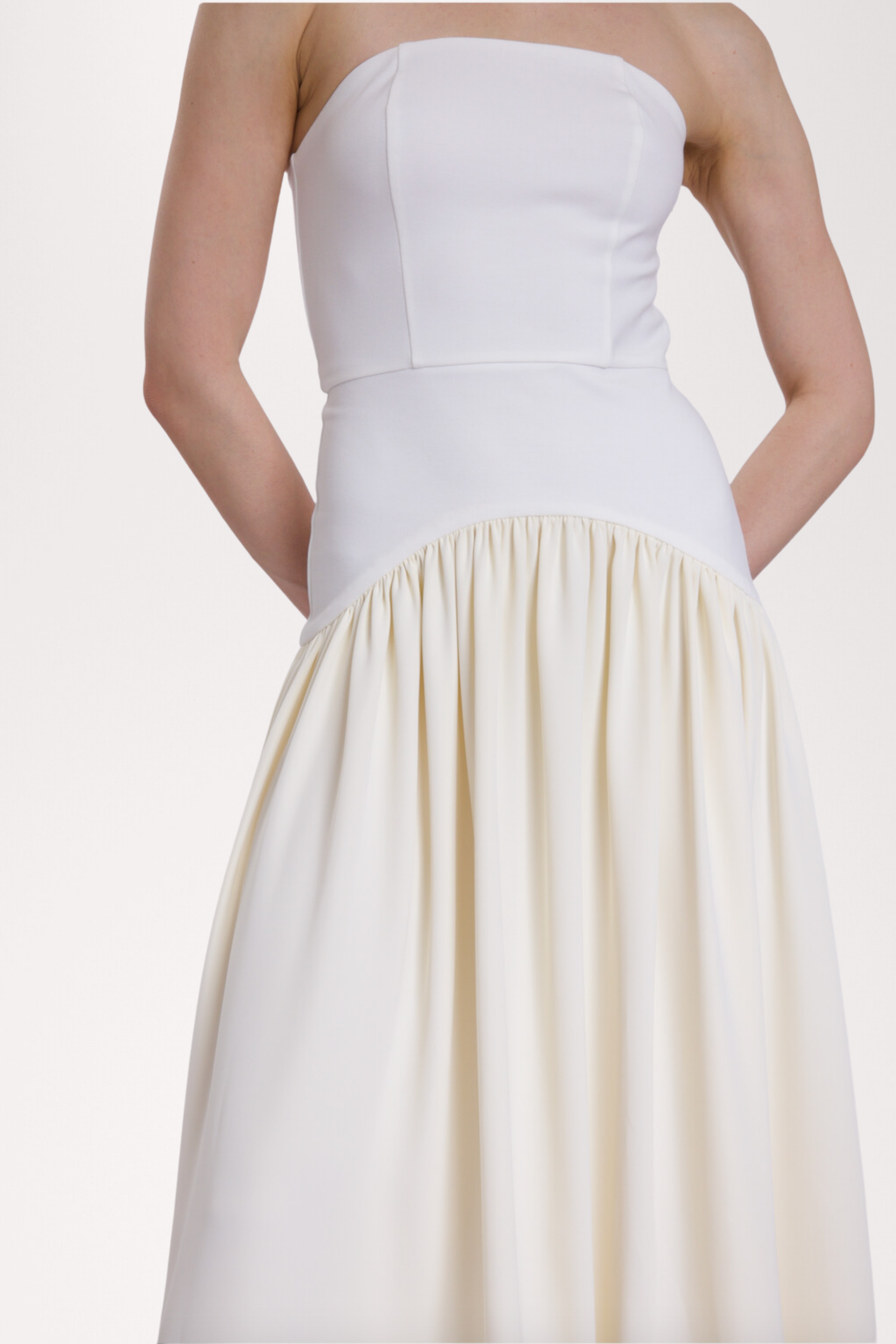 Attina Dress - Ivory